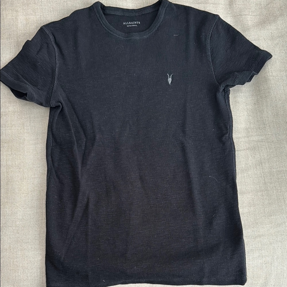 All Saints Black Men's T-Shirt